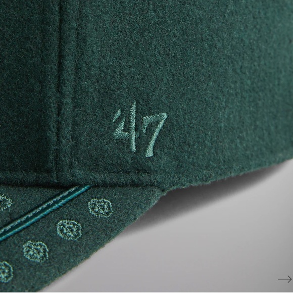 NWT Kith x New York Yankees Bandana Unstructured Fitted Cap size M - Picture 6 of 9